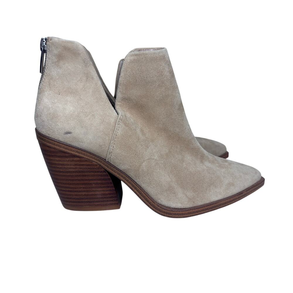 Vince Camuto Gigietta Suede Ankle Boots SZ 9.5